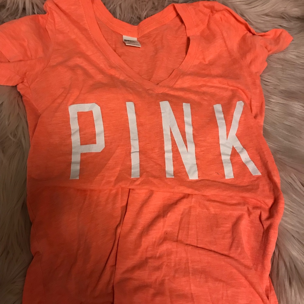 Orange PINK tee